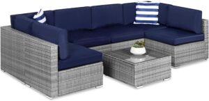 Best Choice Products 7-Piece Modular Outdoor Sectional Couch