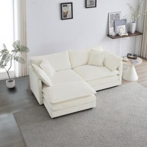 Eafurn Deep Seat Convertible Modular Lovesac Couch